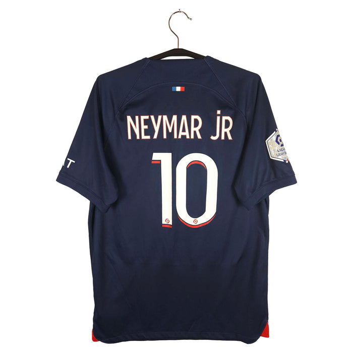 2023-24 Paris Saint-Germain Home Shirt Neymar Jr #10 - back view