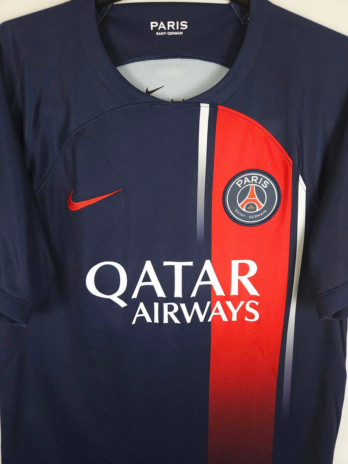 2023-24 Paris Saint-Germain Home Shirt Neymar Jr #10 - detailed view
