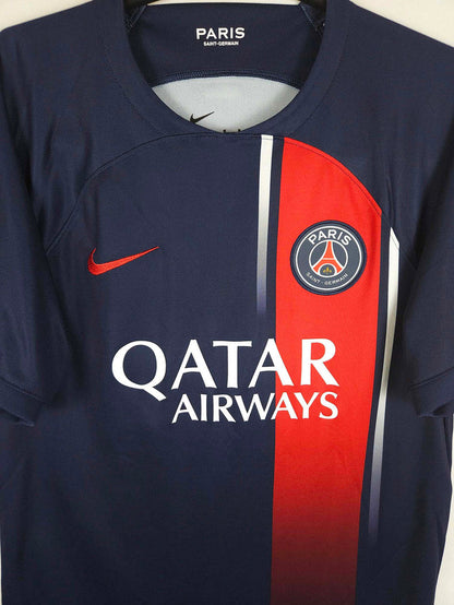 2023-24 Paris Saint-Germain Home Shirt Neymar Jr #10 - detailed view
