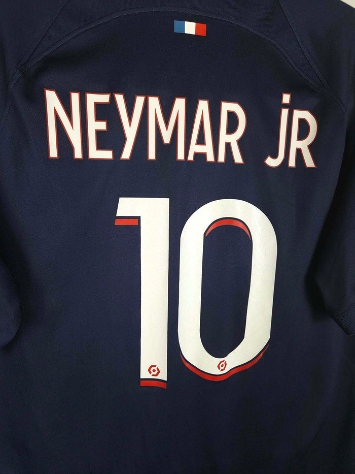 2023-24 Paris Saint-Germain Home Shirt Neymar Jr #10 - detailed view