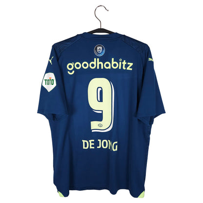 2023-24 PSV Third Shirt De Jong #9 - back view