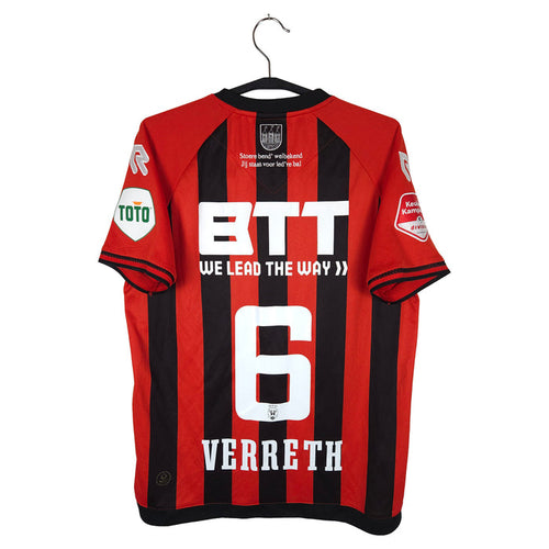 2023-24 Willem II Away Shirt Verreth #6 - back view