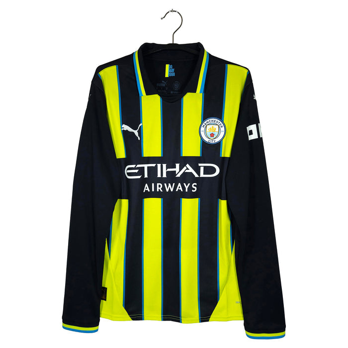 2024-25 Manchester City Away Shirt De Bruyne #17 (LS) - front view