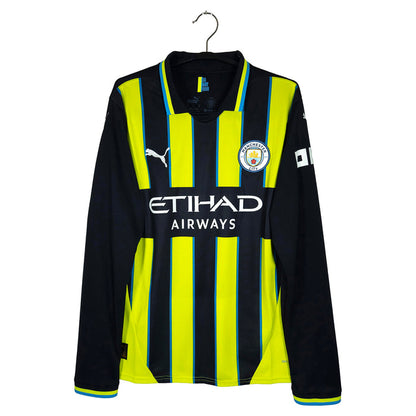 2024-25 Manchester City Away Shirt De Bruyne #17 (LS) - front view
