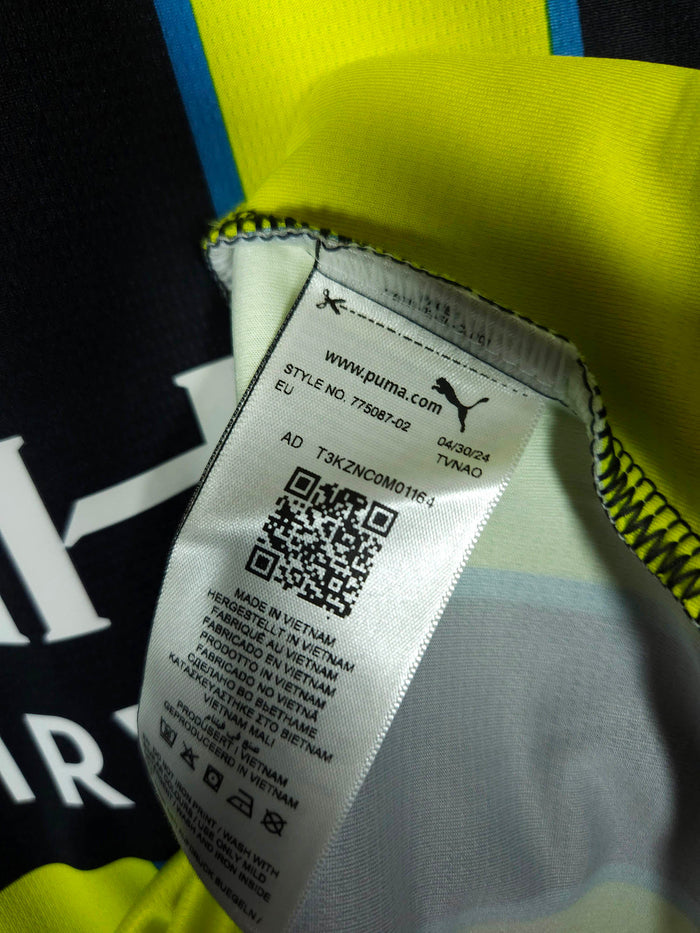 2024-25 Manchester City Away Shirt De Bruyne #17 (LS) - detailed view