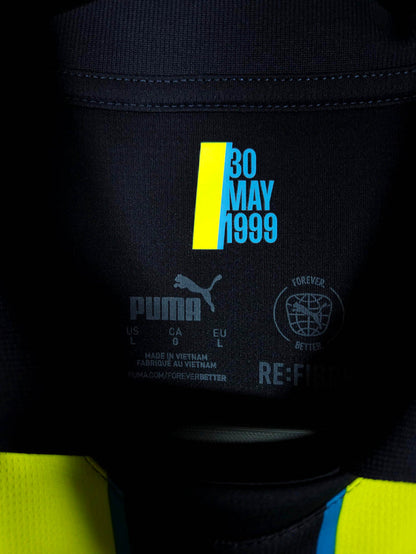 2024-25 Manchester City Away Shirt Haaland #9 - detailed view
