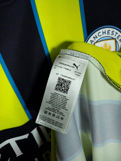 2024-25 Manchester City Away Shirt Haaland #9 - detailed view