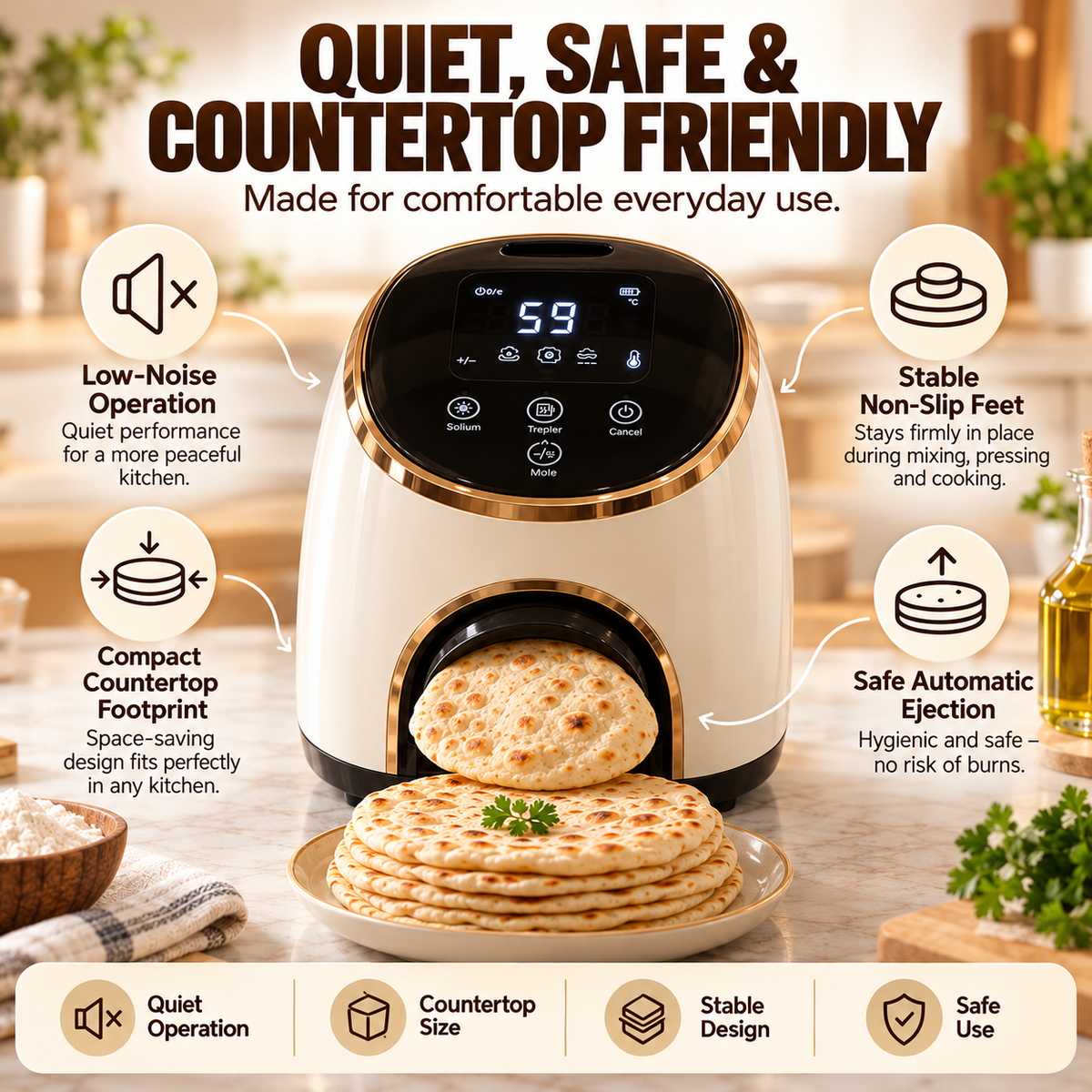 🎉 Anniversary Sale - Automatic Smart Pancake Griddle Machine