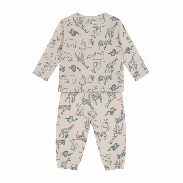 Animal Kingdom Rib Long Sleeve & Pants Set