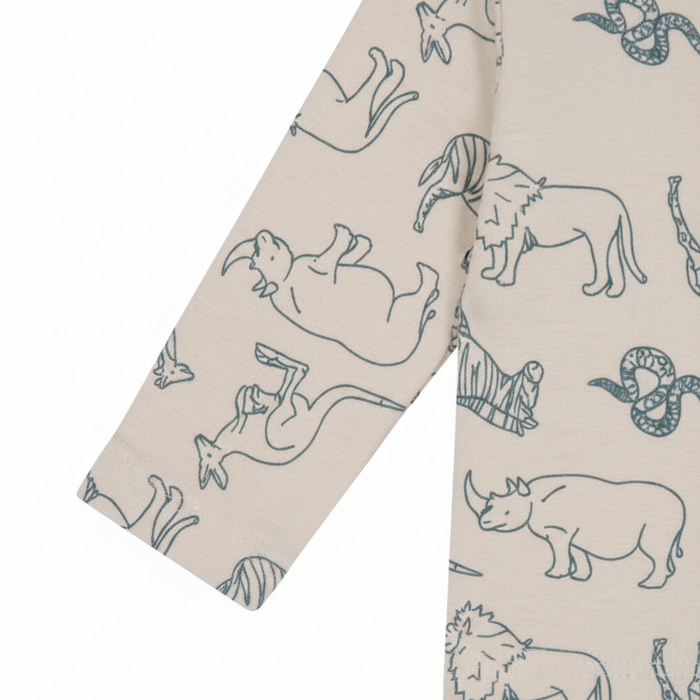 Animal Kingdom Rib Long Sleeve & Pants Set