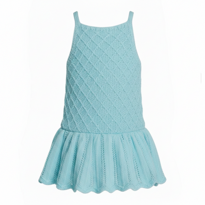 Aquamarine Skirt Romper