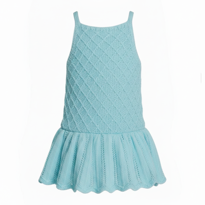 Aquamarine Skirt Romper