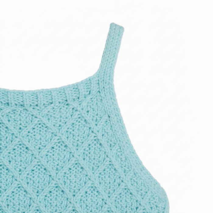 Aquamarine Skirt Romper