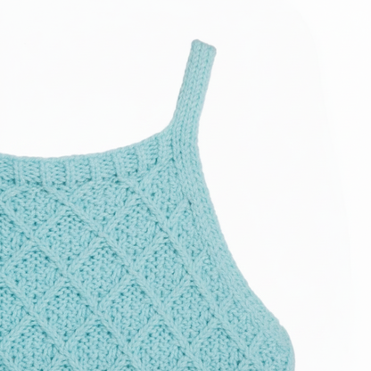 Aquamarine Skirt Romper