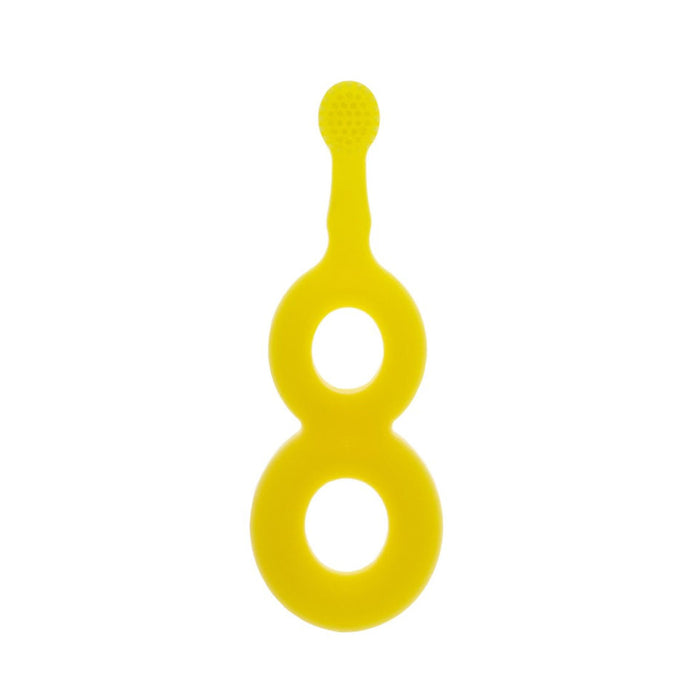 Baby Hamico - Teething Toothbrush - Yellow image