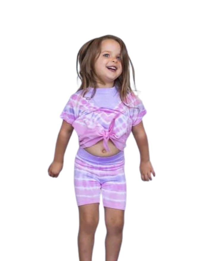 Bamboo Biker Short, In Peony