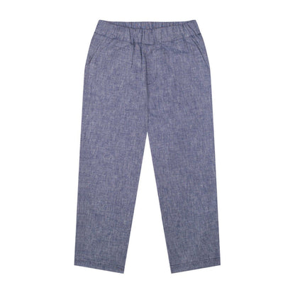 Blue Linen Pants image 0