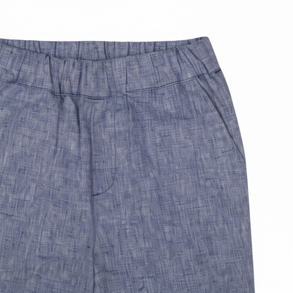 Blue Linen Pants