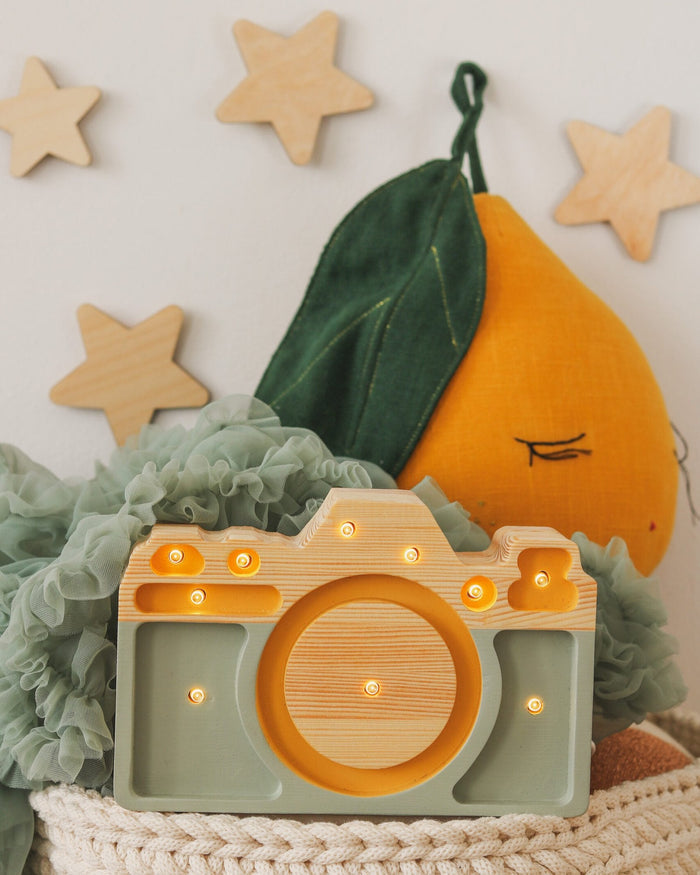 Camera Mini Lamp - Khaki image