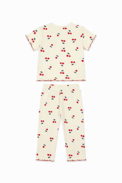 Cherry Short Sleeve Pyjama