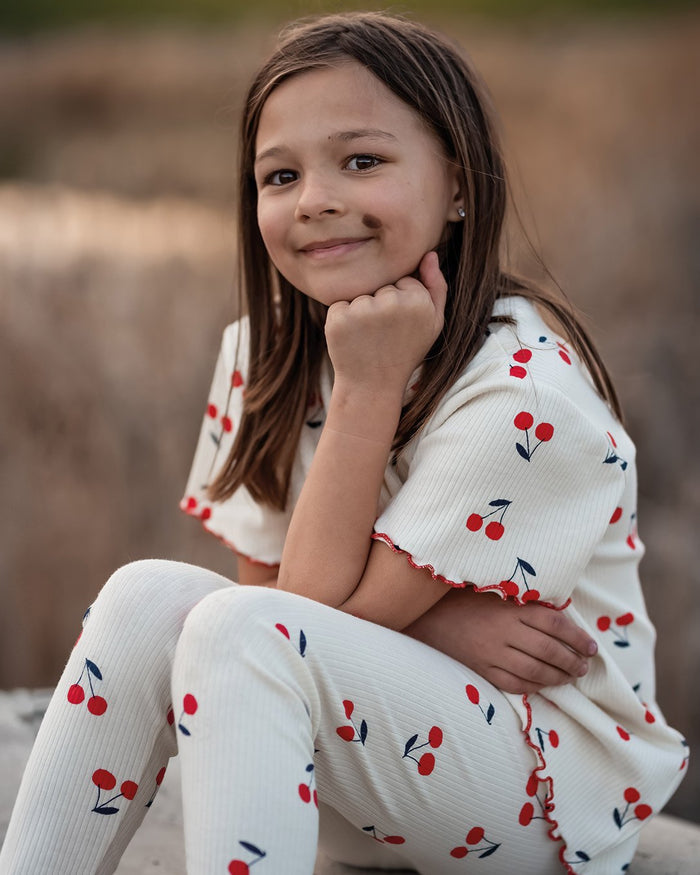 Cherry Short Sleeve Pyjama image 0