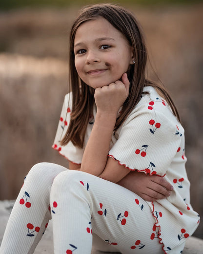 Cherry Short Sleeve Pyjama image 0