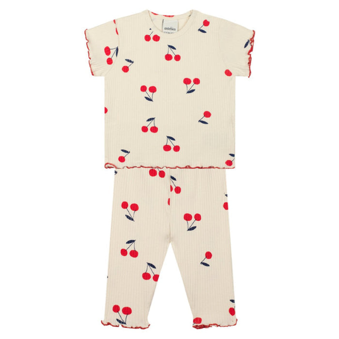 Cherry Tshirt Tights Set image 1