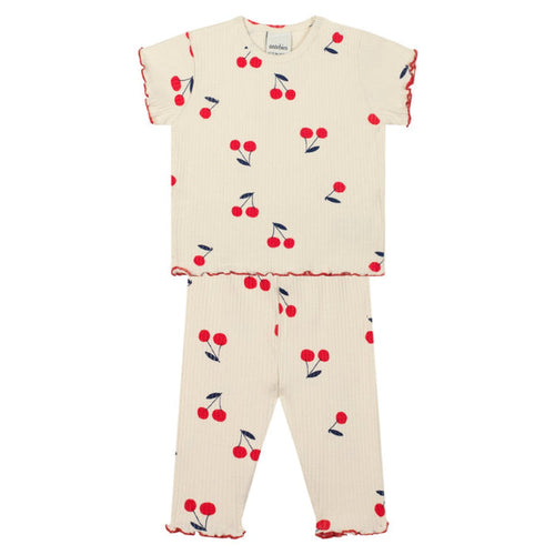 Cherry Tshirt Tights Set image 1
