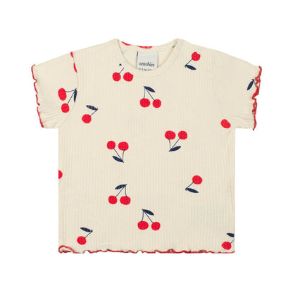 Cherry Tshirt Tights Set image 2