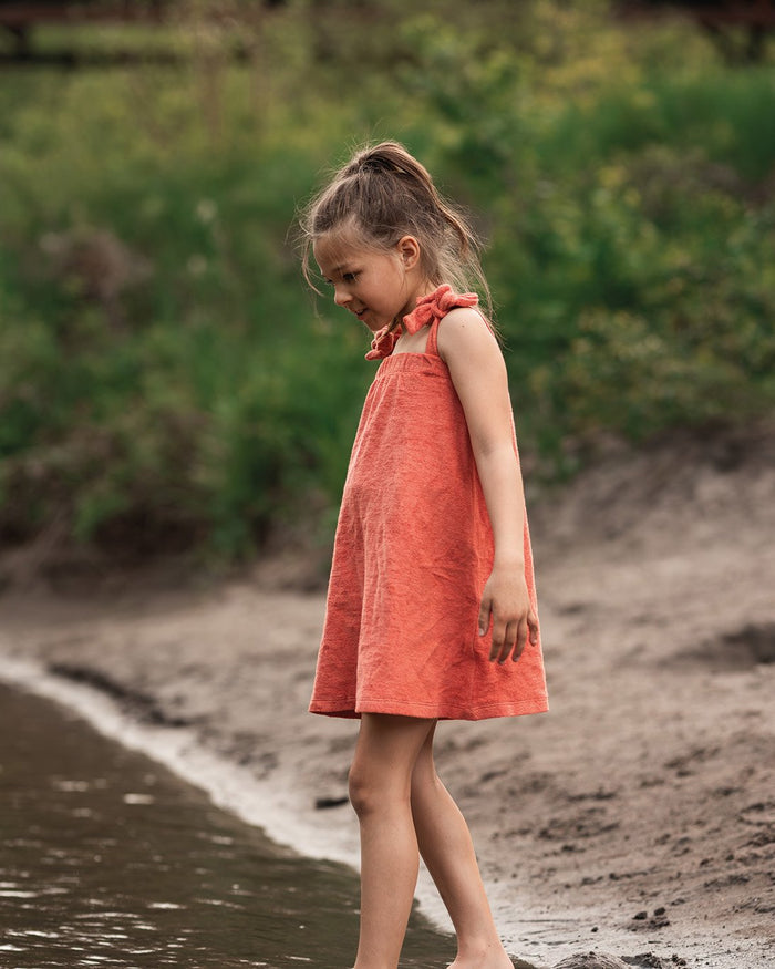 Coral Towel Dress image 3