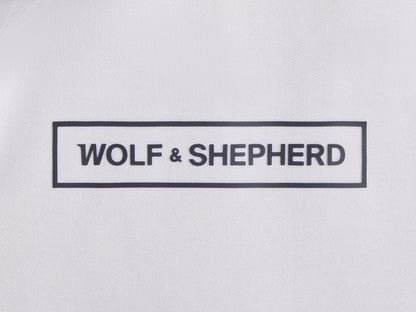 Americana // Wolf & Shepherd wordmark logo close-up