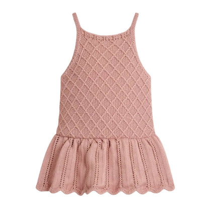 Dusty Pink Skirt Romper