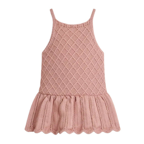 Dusty Pink Skirt Romper