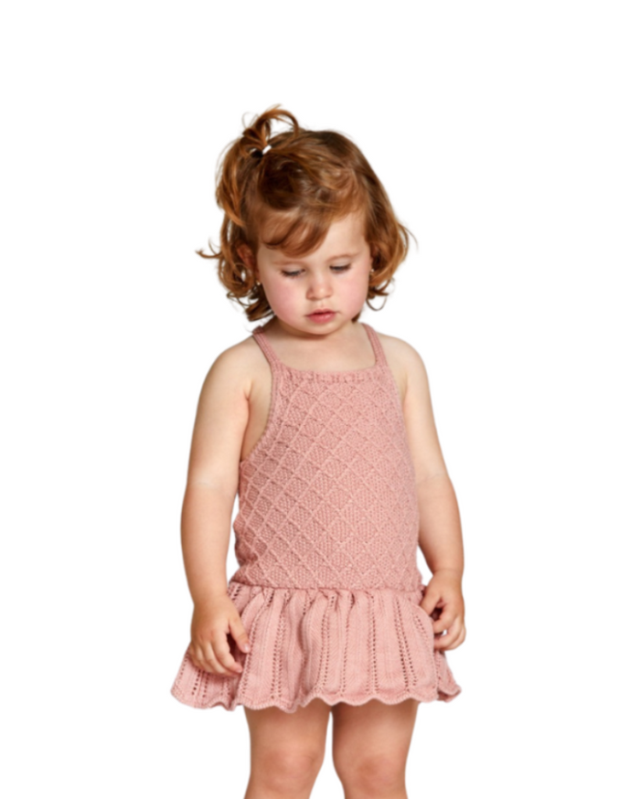 Dusty Pink Skirt Romper image 0