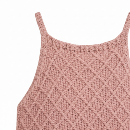 Dusty Pink Skirt Romper