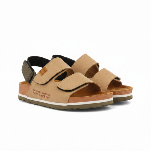 Gerais Boys Beige Footbed Sandals image 0