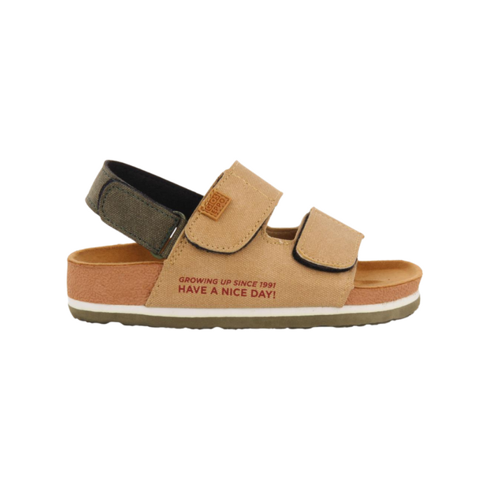 Gerais Boys Beige Footbed Sandals image 1