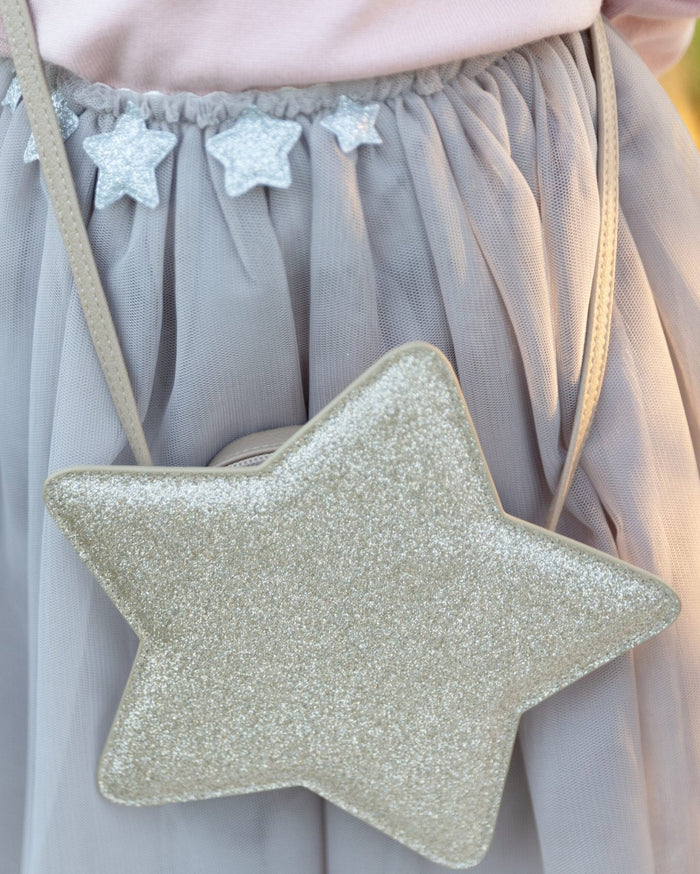 Glitter Star Bag | Champagne Gold image 0