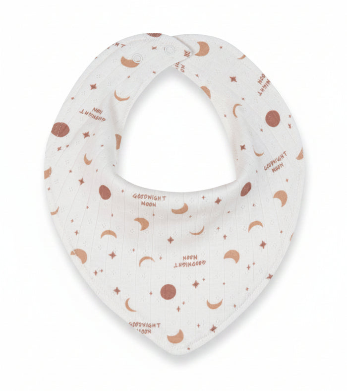 Goodnight Moon Jacquard Bib image 0