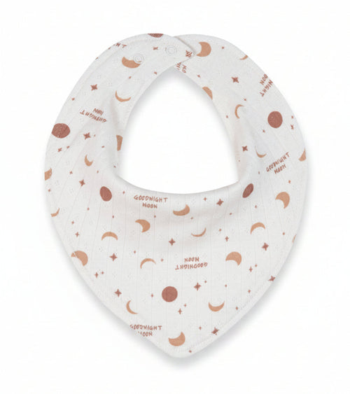 Goodnight Moon Jacquard Bib image 0