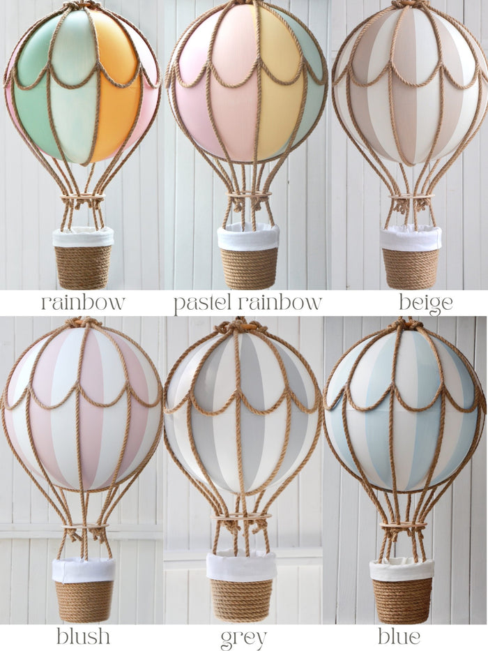 Hot Air Balloon For Nursery (Size XS) image 4