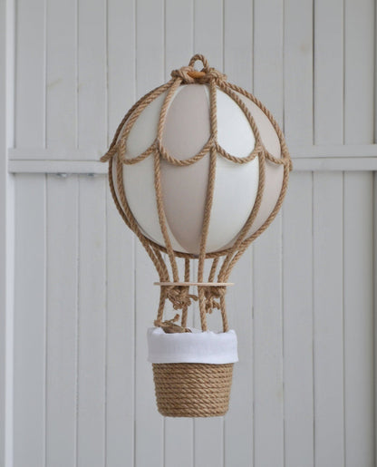 Hot Air Balloon For Nursery (Size XS) - Beige image