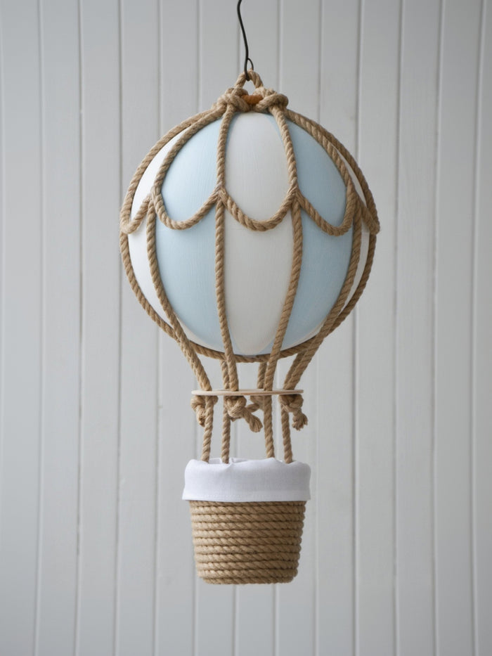 Hot Air Balloon For Nursery (Size XS) - Blue image