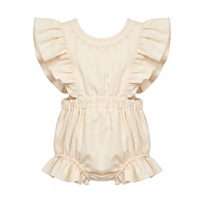 Ivory Happiness Romper