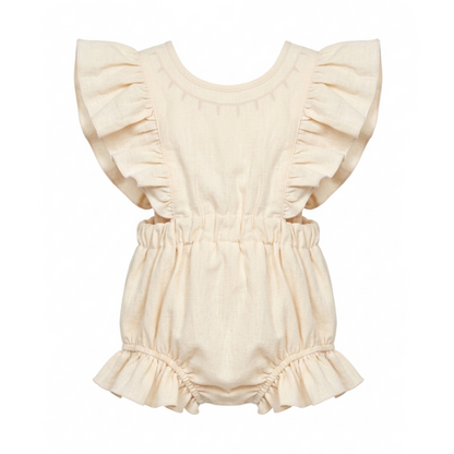 Ivory Happiness Romper
