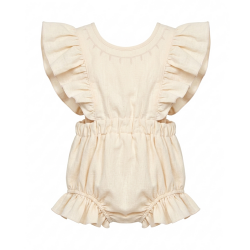 Ivory Happiness Romper
