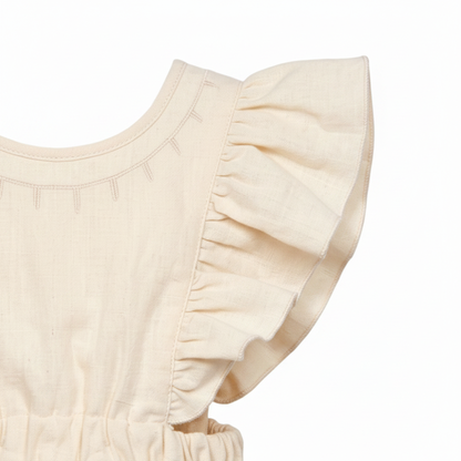 Ivory Happiness Romper