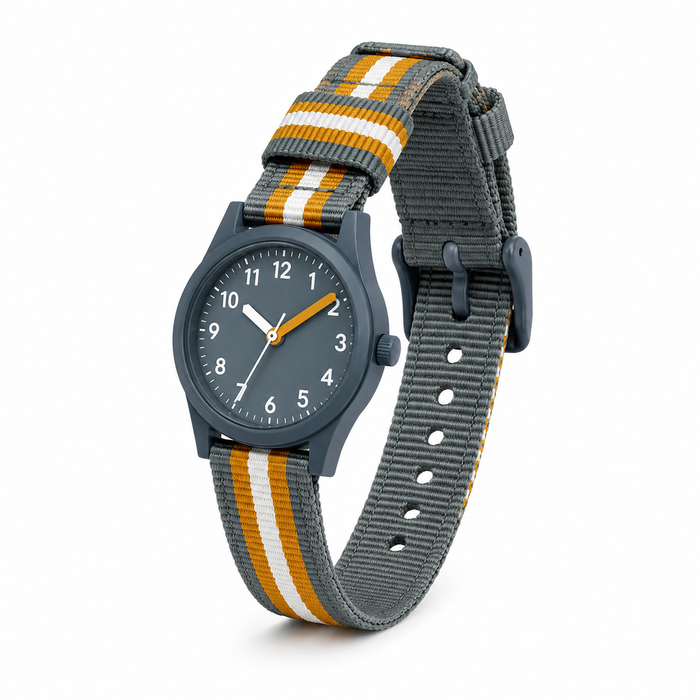 Kids Watch - Stripes - Blue Spruce
