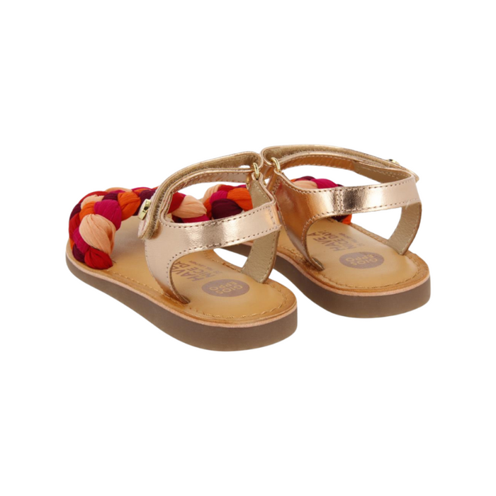 Lailly Girls Sandals With Fuchsia Vamps image 3