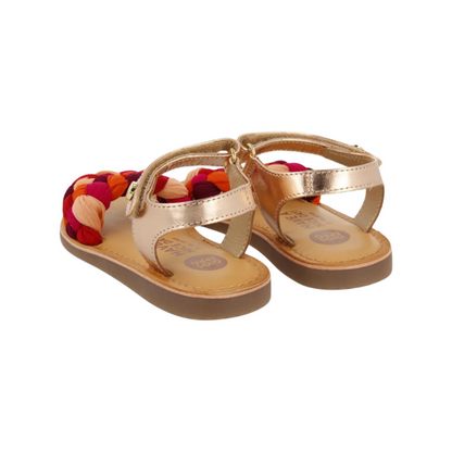 Lailly Girls Sandals With Fuchsia Vamps image 3